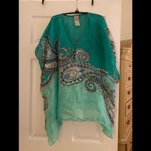 Chico’s light weight poncho